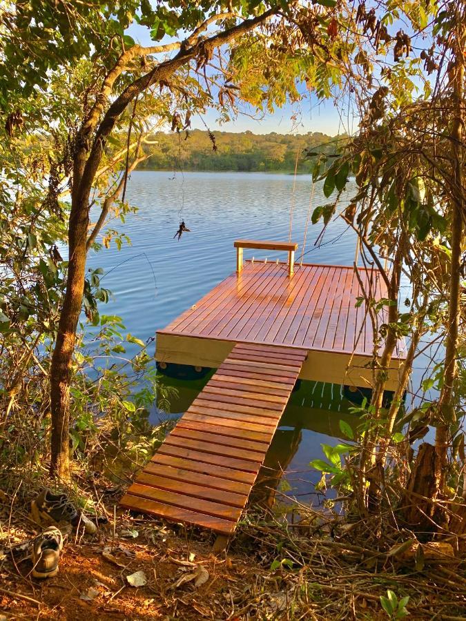 Chale Com Jacuzzi Vista Do Lago Alexania Buitenkant foto