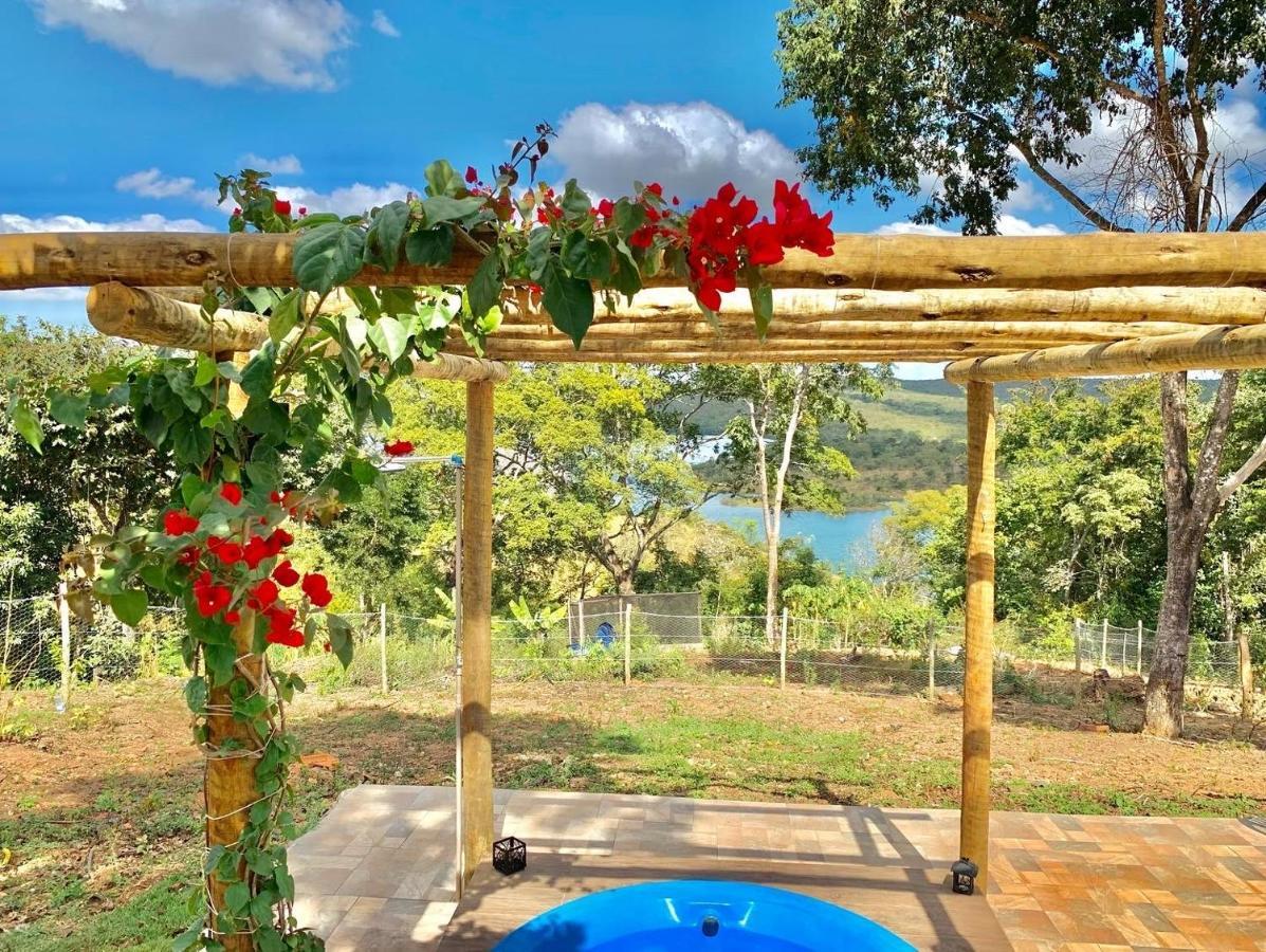 Chale Com Jacuzzi Vista Do Lago Alexania Buitenkant foto