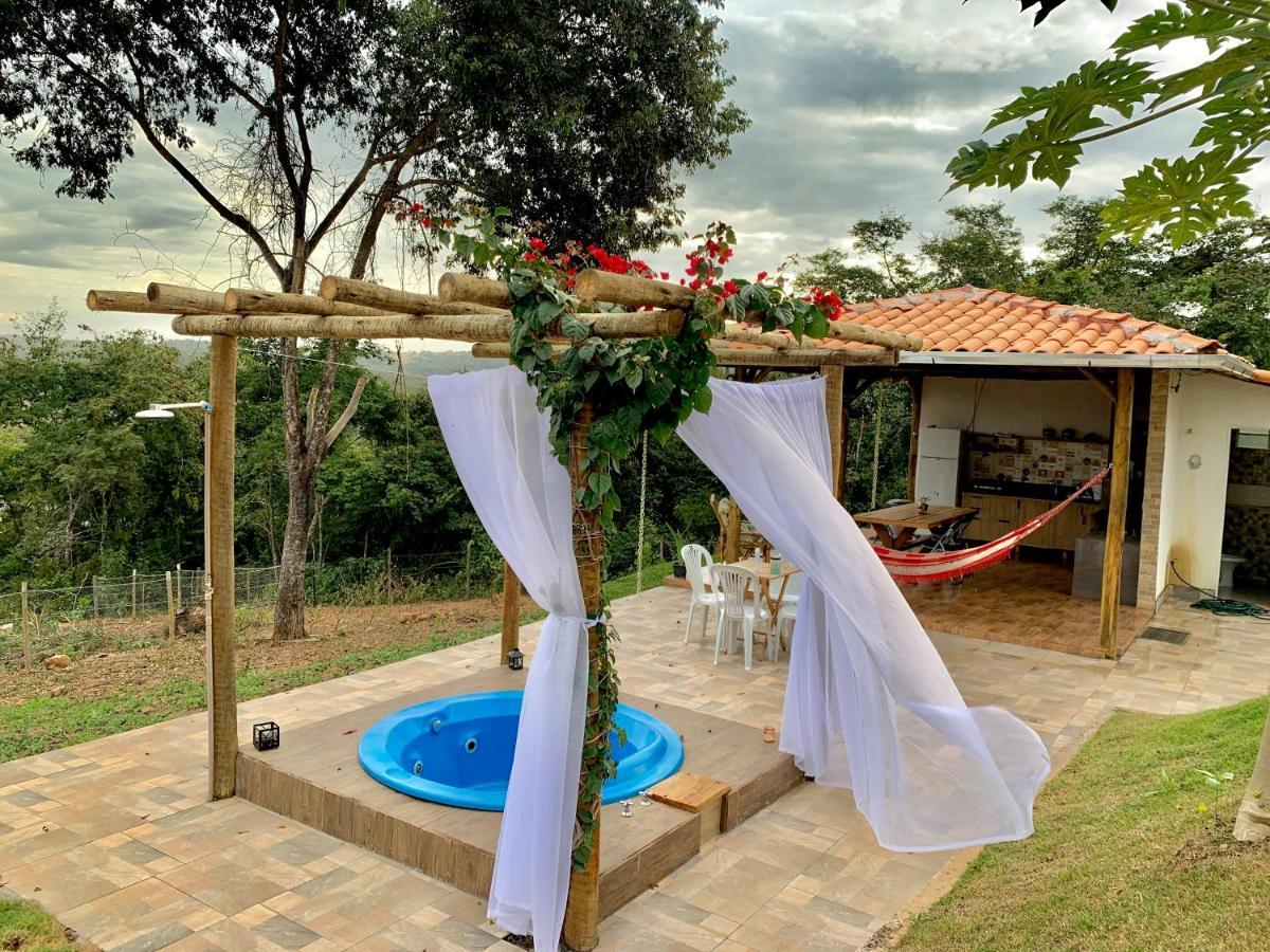 Chale Com Jacuzzi Vista Do Lago Alexania Buitenkant foto