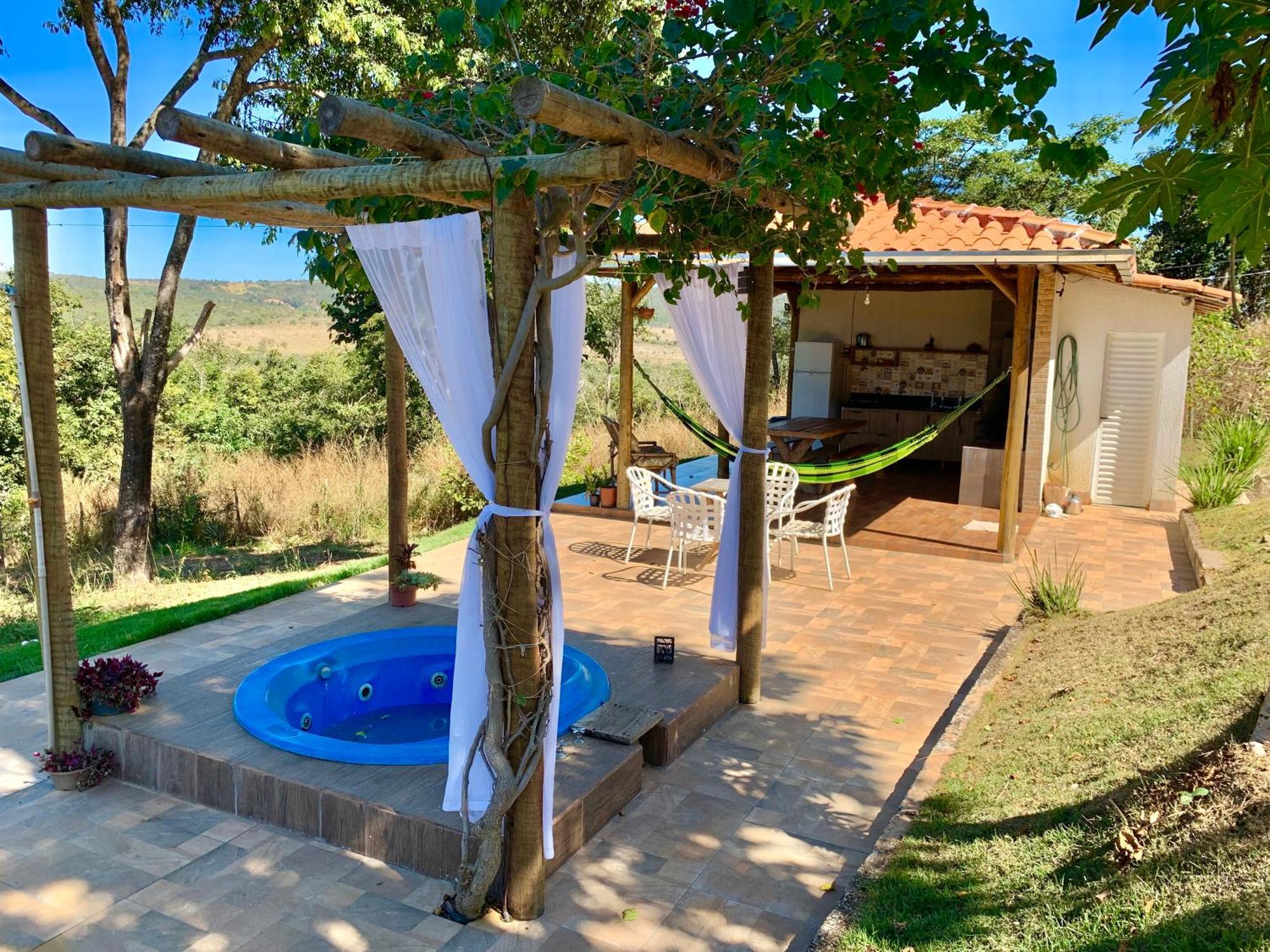 Chale Com Jacuzzi Vista Do Lago Alexania Buitenkant foto